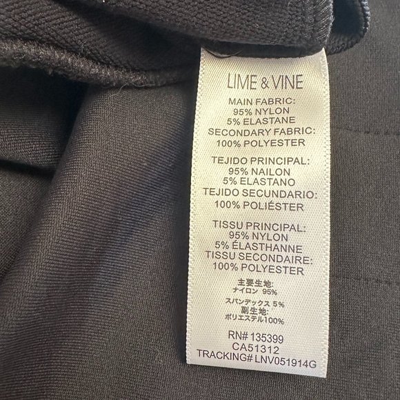 Lime and Vine crop top - Picture 4 of 5